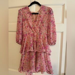 Boutique floral dress- DO+BE size small